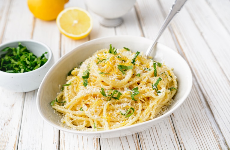 Spaghetti al Limone Rezept
