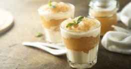 Apfel Vanille Pudding