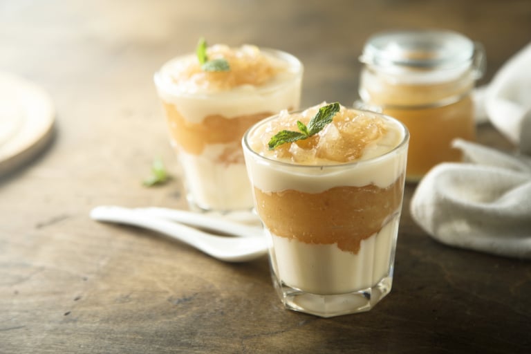Apfel Vanille Pudding Rezept